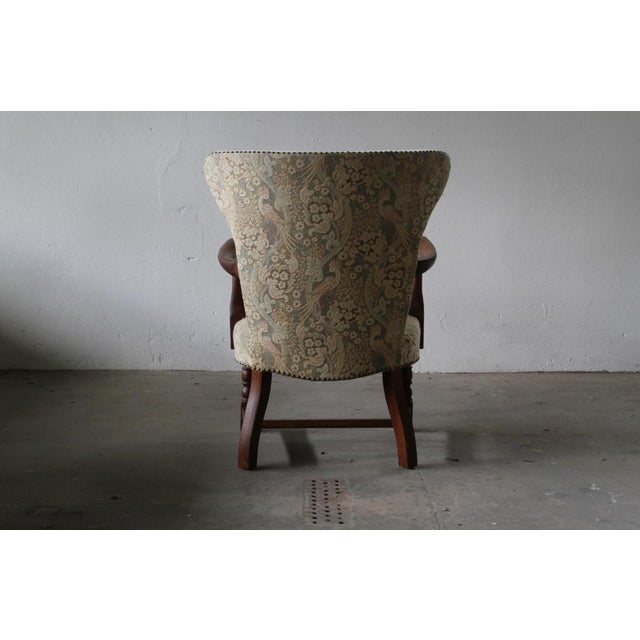 Vintage Danish Art Deco Lounge Chairs in Oak, 1940s, Set of 2 For Sale - Image 13 of 18