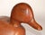 Wood Mid-20th Century Handmade Solid Wood Blue Bill Scaup Duck Arts & Crafts Period For Sale - Image 7 of 17
