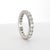 18k White Gold Diamond Ring 2.16ct G Vs2 Size 6.5 For Sale - Image 10 of 18