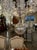 French Bronze and Crystal Cathedral Chandelier For Sale - Image 9 of 12