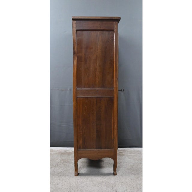 19th Century Standing Regional Cabinet in Oak For Sale - Image 12 of 18