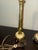 1950s Authentic Rembrandt Brass Table Lamps Ch02 With Marble Bases – Matching Pair – 18.5” – Working For Sale In Washington DC - Image 6 of 10