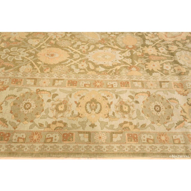 2020s Nazmiyal Collection Large Modern Persian Tabriz Design Turkish Oriental Rug For Sale - Image 5 of 7