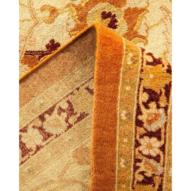 Mogul Collection Hand-Knotted Area Rug - Brown Collection 10' 3" X 13' 10" For Sale In New York - Image 6 of 10