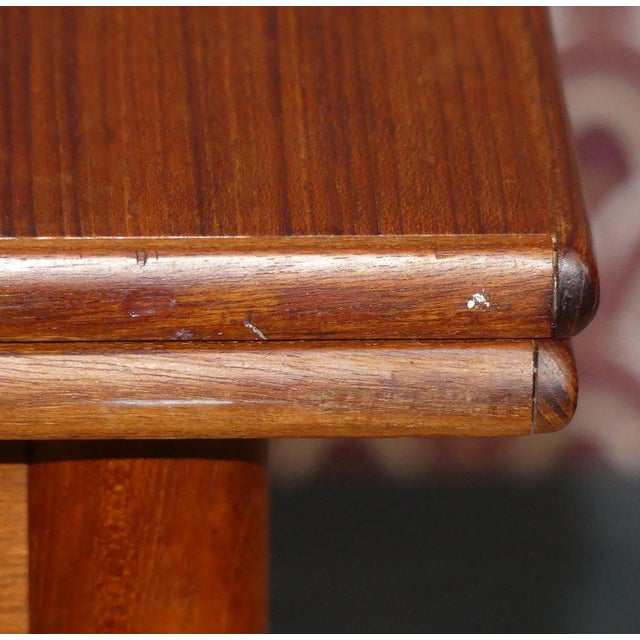 Extendable Teak Dining Table, 1960s For Sale - Image 12 of 15