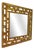 Vintage Brutalist Mirror in Bronze, 1970s For Sale