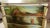 Victorian French Commode Scriban Writing Desk PAinting Couple For Sale In Cleveland - Image 6 of 13