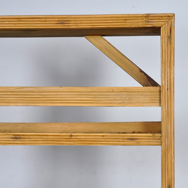 Open Pine Cabinet, 1930s For Sale - Image 4 of 11