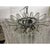 Murano Glass Sputnik Chandelier with Clear Seghettata Italian Glass by Simoeng For Sale - Image 4 of 9