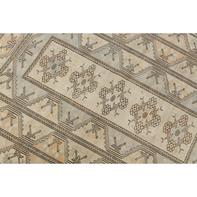 1950s Vintage Turkish Area Rug, Hand-Knotted Wool, Traditional Anatolian Carpet For Sale - Image 5 of 10