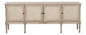 European Four-Door Sideboard, 1930s