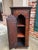 Brown Antique English Oak Wall Corner Cabinet Georgian Hanging Cupboard Gothic C1790 For Sale - Image 8 of 18