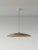 Contemporary Large Brown Headhat Plate Pendant Lamp by Santa & Cole For Sale - Image 3 of 11