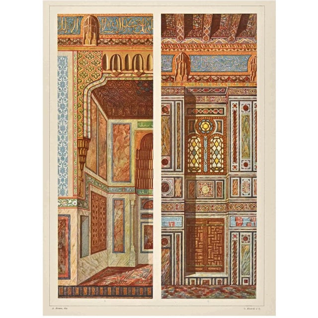 Decorative Motifs - Arab Styles is a print on ivory-colored paper realized by Andrea Alessio in the early 20th Century....