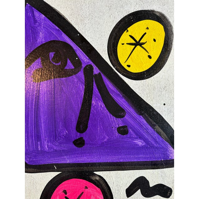 Peter Keil Mirovian Style Original Peter Keil Painting For Sale - Image 4 of 7