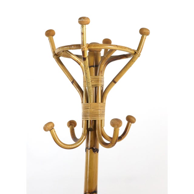 Bamboo Coat Tree Rack Chairish