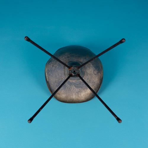 Black Blue Gelcoat Chair by Jean Raymond Picard, 1950s For Sale - Image 8 of 11