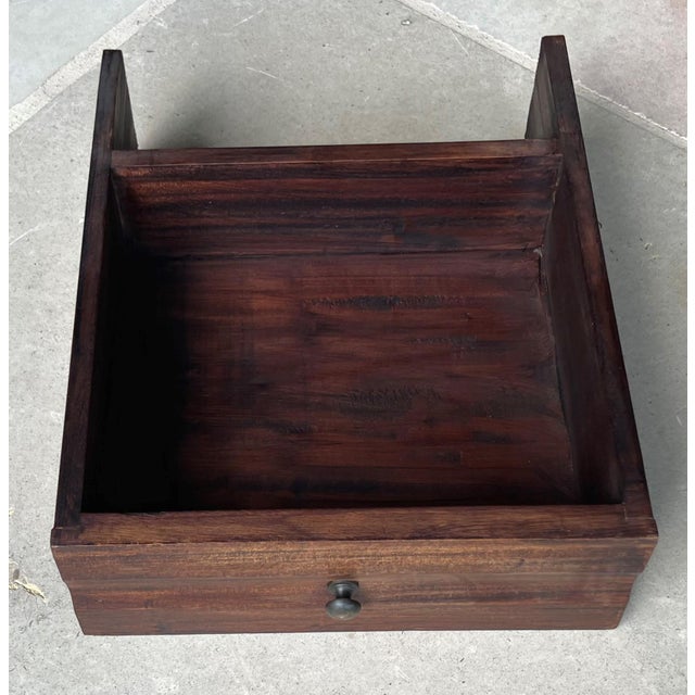 Early 20th-Century Victorian Gothic Revival-Style Fretwork Étagère With Drawer For Sale - Image 9 of 18