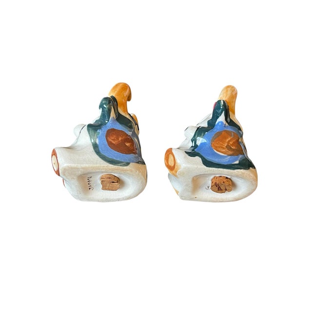 Ceramic 1950s America Bull Salt and Pepper Shakers - a Pair For Sale - Image 7 of 7