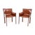 Vintage Italian Leather Armchairs by Enrico Pellizzoni, 1980, Set of 2 For Sale - Image 11 of 11