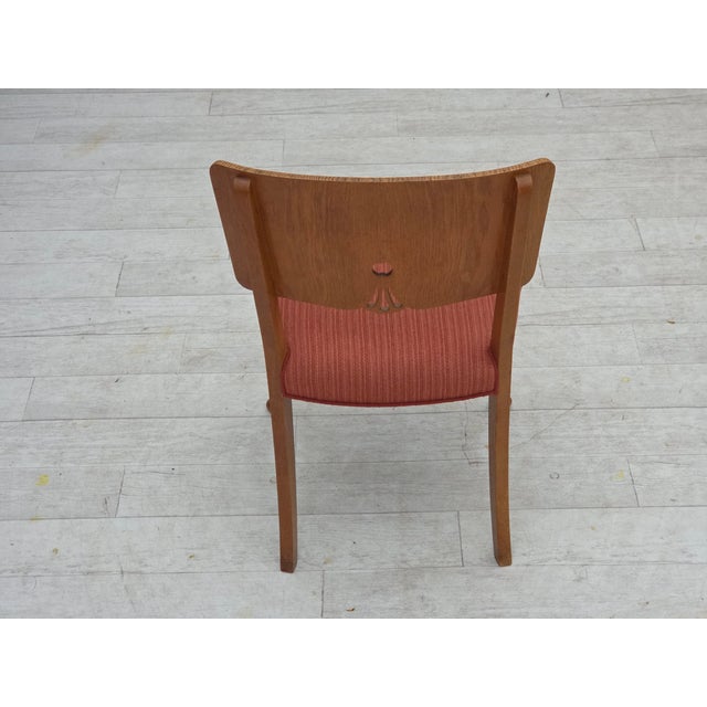 Vintage Danish Dining Chairs in Furniture Wool, 1950s, Set of 6 For Sale - Image 14 of 18