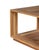 Brown Imperial Grove Solid Teak Wood Outdoor End Table Stylish For Sale - Image 8 of 12