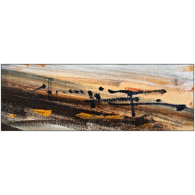 Impressionist Mid 20th Century Paris Boulevard, Claudio Simonetti For Sale - Image 3 of 4