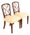 Kindel Furniture Federal Carved Mahogany Side Chairs or Dining Chairs, Pair For Sale