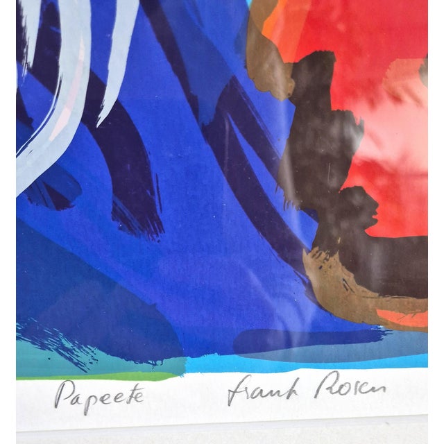 1990s Frank Rosen, Papeete, 1990s, Print, Framed For Sale - Image 5 of 12