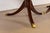 Baker Furniture Style Georgian Banded Mahogany Double Pedestal Extension Dining Table, Newly Refinished For Sale - Image 9 of 11