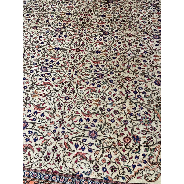 Textile 1960s Old Turkish Sivas Area Rug 8x12 For Sale - Image 7 of 7