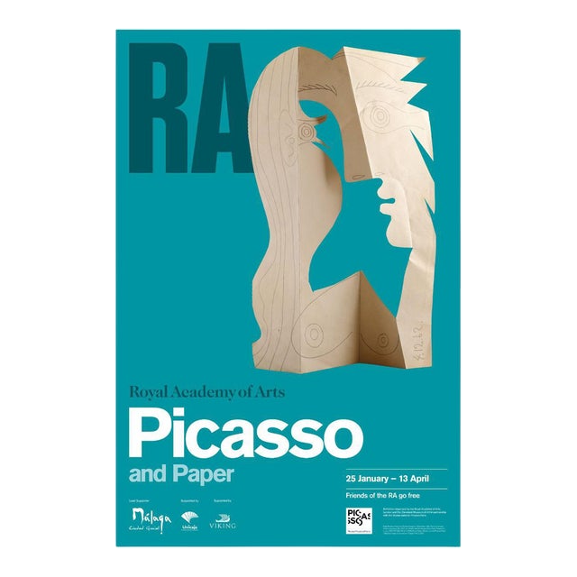 2021 Royal Academy of Arts Pablo Picasso Exhibition Poster For Sale
