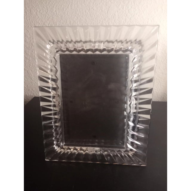 1960s Mikasa Crystal Photo Frame For Sale - Image 4 of 5