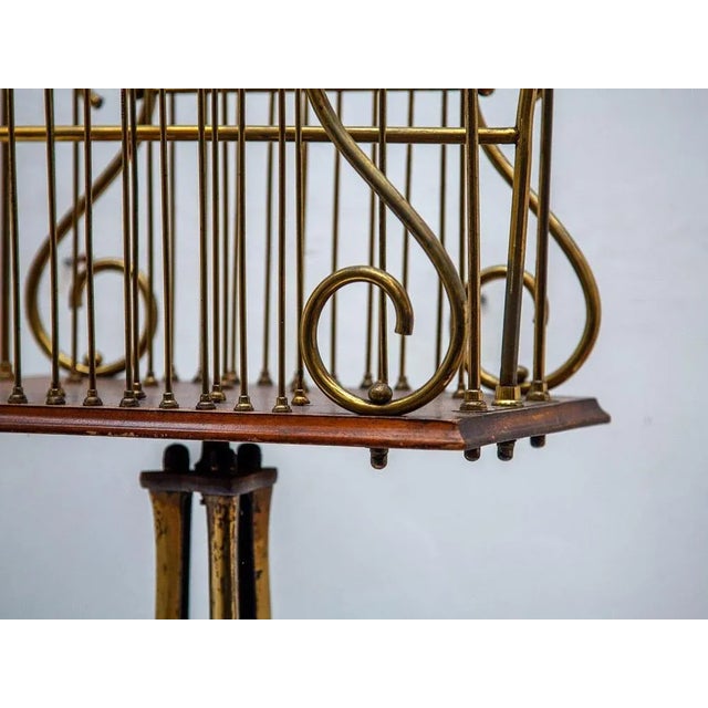 Victorian Brass Magazine Rack, 1860 For Sale - Image 9 of 10