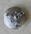 Circa 1930 Whimsical Hand Forged Rose & Ribbon Aluminum Trinket Box For Sale - Image 14 of 18
