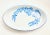 White Vintage Blue Gingham by Howard Kaplan Philippe Deshoulieres Edition Lourioux Oval Porcelaine Baking/Serving Dish For Sale - Image 8 of 8