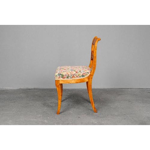 Wood Biedermeier Chairs, Set of 5 For Sale - Image 7 of 17