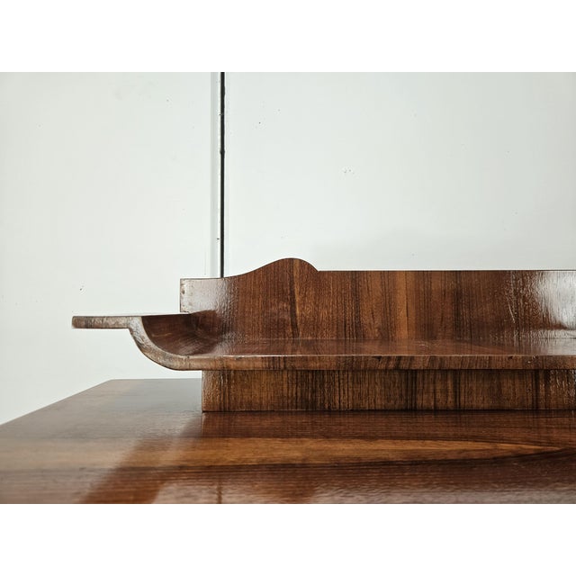 Wood Art Deco French Sideboard in Walnut, 1940 For Sale - Image 7 of 18