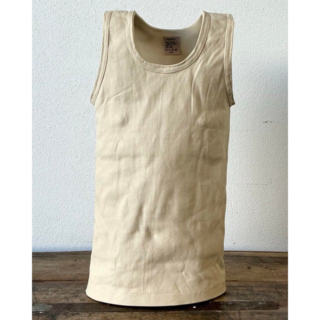 Vintage Postmodern Original Michael Harvey Sculpture of Tank Top For Sale - Image 10 of 12