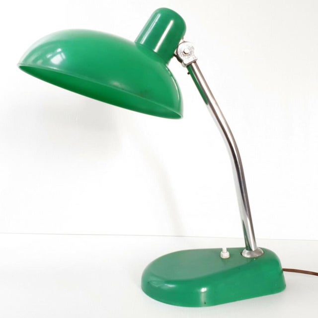 Vintage Plastic and Stee Table Lamp from Resistex, Nice, Francel, 1950s For Sale - Image 11 of 11
