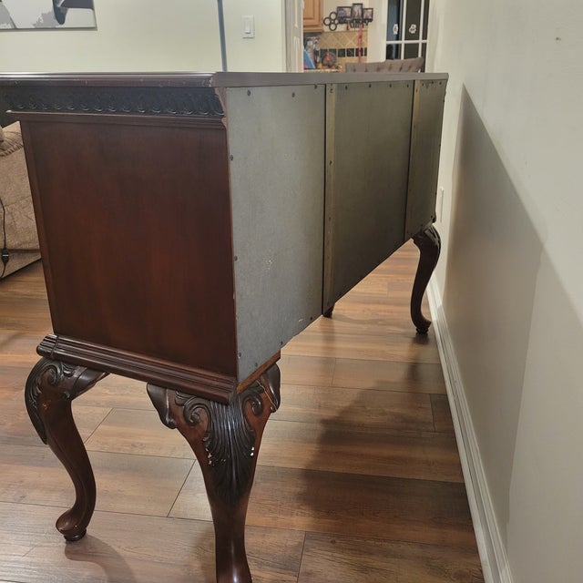 1980s French Provincial Sideboard Buffet For Sale - Image 12 of 13