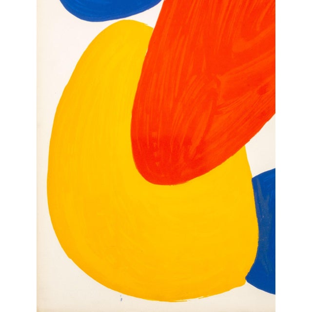 1970s Alexander Calder "Boomerang" Lithograph, 1974 For Sale - Image 5 of 10