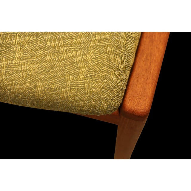 Teak Stool with Adjustable Seat., 1960s For Sale - Image 4 of 11