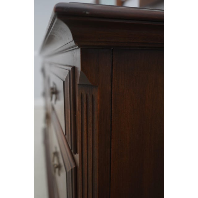 Pennsylvania House Cherry Dresser W. Pair of Mirrors For Sale - Image 13 of 18
