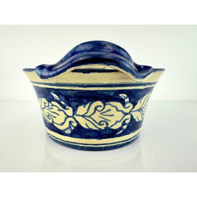 Vintage Glazed Pottery Bowl For Sale In Little Rock - Image 6 of 10