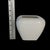 Ceramic Vintage Haeger White Vase Square With Rounded Corners Classic 5" X 5.5" For Sale - Image 7 of 11