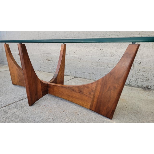 1960s Adrian Pearsall Sculptural "Stingray" Coffee Table #2399-Tc For Sale - Image 5 of 13
