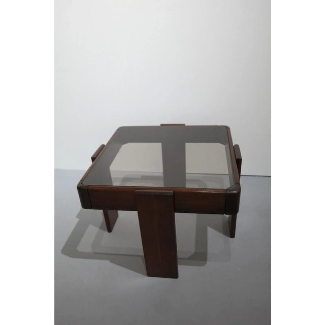 Glass Italian Design Coffee Table from Frattini, 1970s For Sale - Image 7 of 11