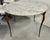 Early 20th Century Italian Gilt Aluminum and Marble Dining Table For Sale - Image 11 of 18