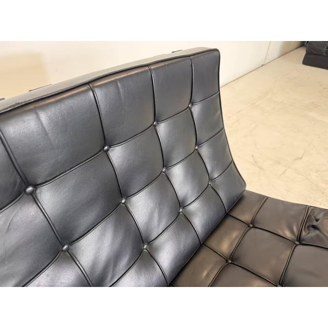 Manufacturer: Knoll International Designer: Mies van der Rohe Model: Barcelona Chair Upholstery: Nappa leather Color:...